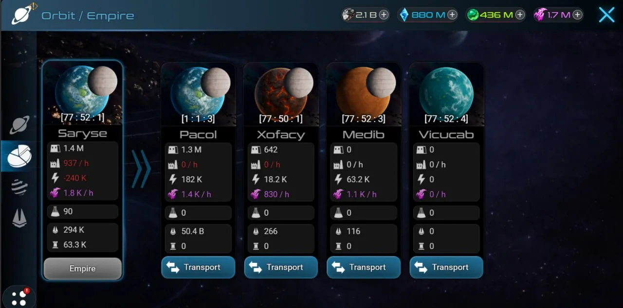 Xterium War of Alliances